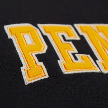 Pittsburgh Penguins férfi kapucnis pulóver Courtside Fleece Button Front Current Logo