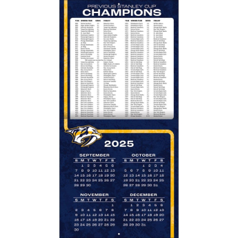 Nashville Predators naptár 2026 Wall