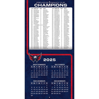 Washington Capitals naptár 2026 Wall