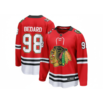 Chicago Blackhawks hoki mez Connor Bedard #98 Centennial Home Breakaway Jersey