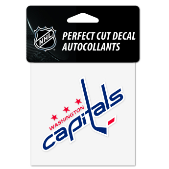 Washington Capitals matrica Perfect Cut Color Decal