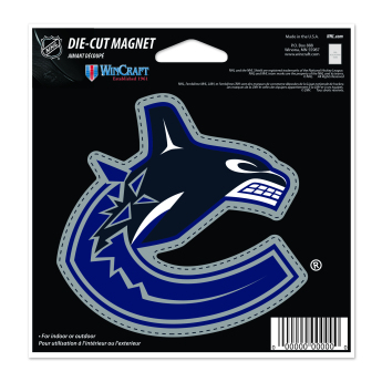 Vancouver Canucks mágnes Die Cut