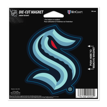 Seattle Kraken mágnes Die Cut