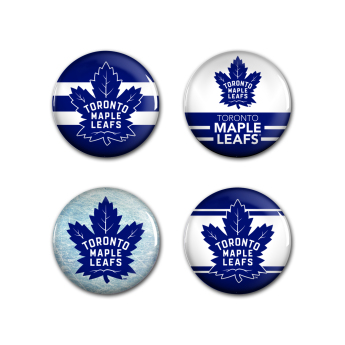 Toronto Maple Leafs kitűző Button 4 Pack