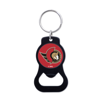 Ottawa Senators kulcstartó üveg nyitóval Black Ring