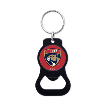 Florida Panthers kulcstartó üveg nyitóval Black Ring