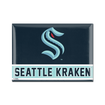 Seattle Kraken mágnes Metal