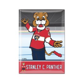Florida Panthers mágnes Metal Mascot
