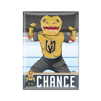 Vegas Golden Knights mágnes Metal Mascot