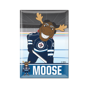 Winnipeg Jets mágnes Metal Mascot