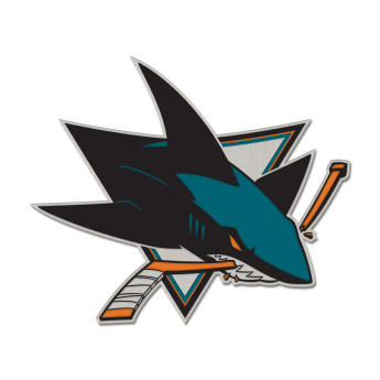 San Jose Sharks jelvény Enamel Pin Jewelry Card