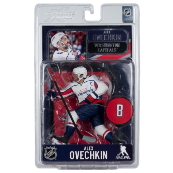 Washington Capitals bábu Alex Ovechkin #8 SportsPicks White Jersey