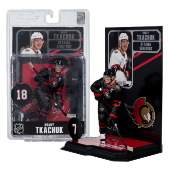 Ottawa Senators bábu Brady Tkachuk #7 SportsPicks Black Jersey