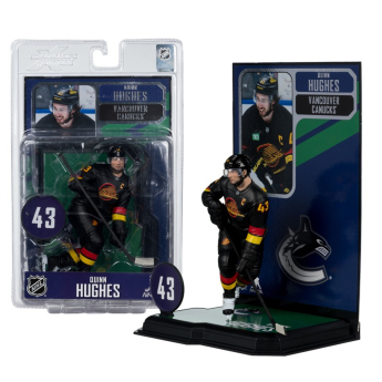 Vancouver Canucks bábu Quinn Hughes #43 SportsPicks Black Jersey