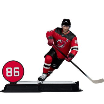 New Jersey Devils bábu Jack Hughes #7 SportsPicks Black Jersey