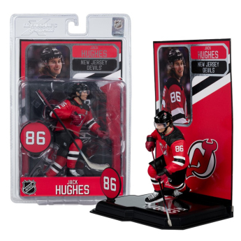 New Jersey Devils bábu Jack Hughes #7 SportsPicks Black Jersey
