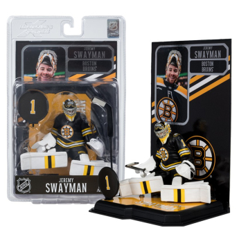 Boston Bruins bábu Jeremy Swayman #1 SportsPicks