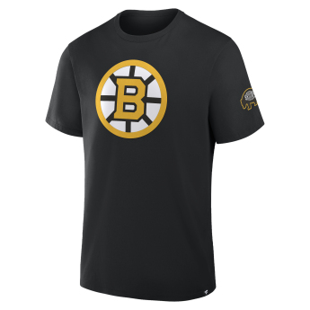 Boston Bruins férfi póló Hat Trick black