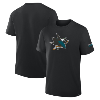 San Jose Sharks férfi póló Hat Trick black