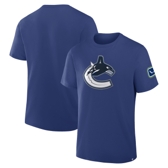 Vancouver Canucks férfi póló Hat Trick blue