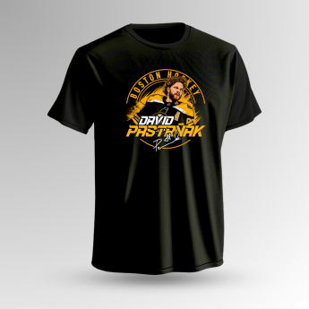 Boston Bruins férfi póló David Pastrňák #88 Town Exclusive Collection