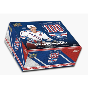 NHL dobozok NHL hokikártyák 2025-26 Upper Deck New York Rangers Centennial Box Set