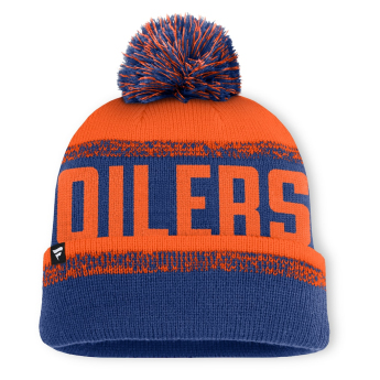 Edmonton Oilers téli sapka Thrive Cuffed Pom