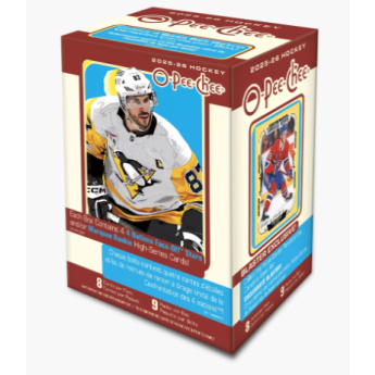 NHL dobozok NHL hokikártyák 025-26 Upper Deck O-Pee-Chee Blaster Box