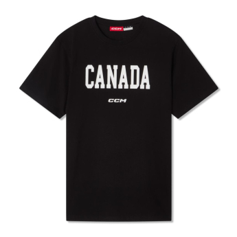 Jégkorong képviselet férfi póló Canada Flag black