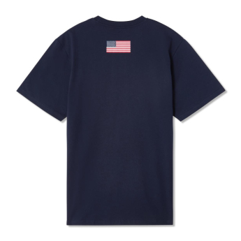 Jégkorong képviselet férfi póló USA Flag navy