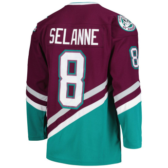 Anaheim Ducks hoki mez Teemu Selanne 1996 Dark Jersey