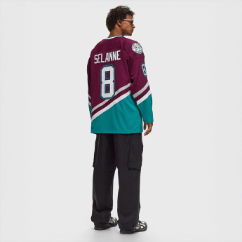 Anaheim Ducks hoki mez Teemu Selanne 1996 Dark Jersey