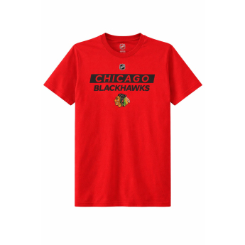 Chicago Blackhawks gyerek póló Locker Room Red