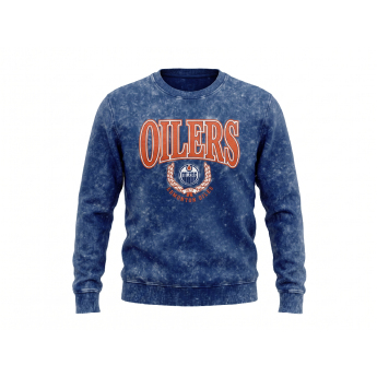 Edmonton Oilers férfi pulóver US Edit Crewneck