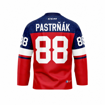 Jégkorong képviselet hoki mez Czech republic Olymp 2026 David Pastrňák red