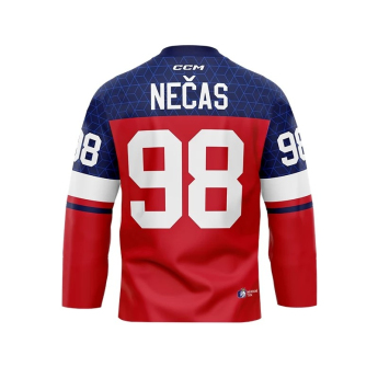 Jégkorong képviselet hoki mez Czech republic Olymp 2026 Martin Nečas red