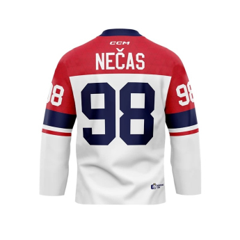 Jégkorong képviselet hoki mez Czech republic Olymp 2026 Martin Nečas white