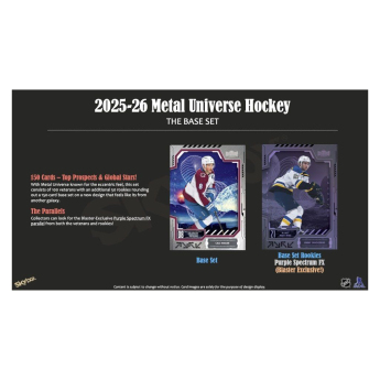 NHL dobozok NHL hokikártyák 2025-26 Upper Deck Skybox Metal Universe Blaster Box