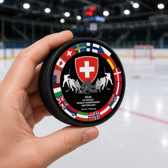 Jégkorong képviselet korong Ice Hockey World Championship Switzerland MS 2026