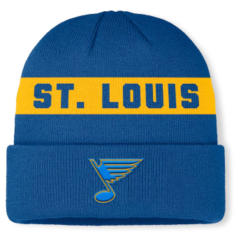 St. Louis Blues sapka NHL Authentic Pro A/Cap Cuffed Beanie