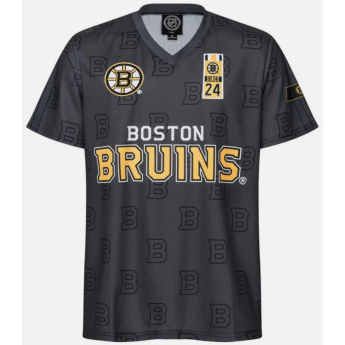 Boston Bruins férfi póló NHL Soccer Style Jersey