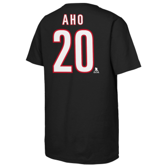 Carolina Hurricanes gyerek póló Sebastian Aho NHL 2026 Stanley Cup Champions Name & Number
