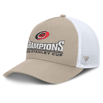 Carolina Hurricanes baseball sapka NHL 2026 Stanley Cup Champions A-Frame Trucker Adjustable