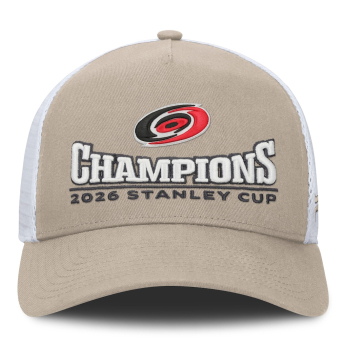 Carolina Hurricanes baseball sapka NHL 2026 Stanley Cup Champions A-Frame Trucker Adjustable