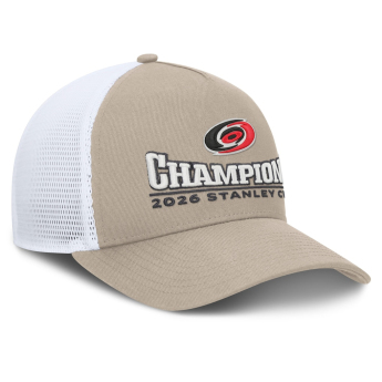 Carolina Hurricanes baseball sapka NHL 2026 Stanley Cup Champions A-Frame Trucker Adjustable