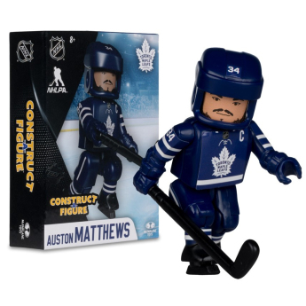 Toronto Maple Leafs bábu Auston Matthews #34 NHL Construct