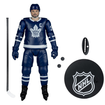 Toronto Maple Leafs bábu Auston Matthews #34 NHL McFarlane Articulated