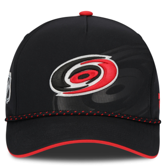Carolina Hurricanes baseball sapka NHL Fanatics Black On Stage Podium Draft A-Frame Adjustable