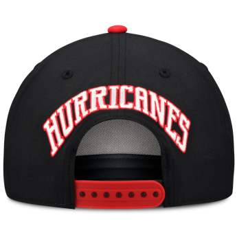 Carolina Hurricanes baseball sapka NHL Fanatics Black On Stage Podium Draft A-Frame Adjustable