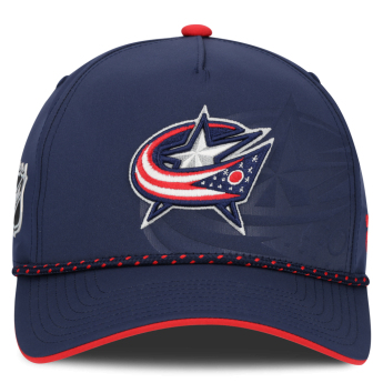 Columbus Blue Jackets baseball sapka NHL Fanatics On Stage Podium Draft A-Frame Adjustable